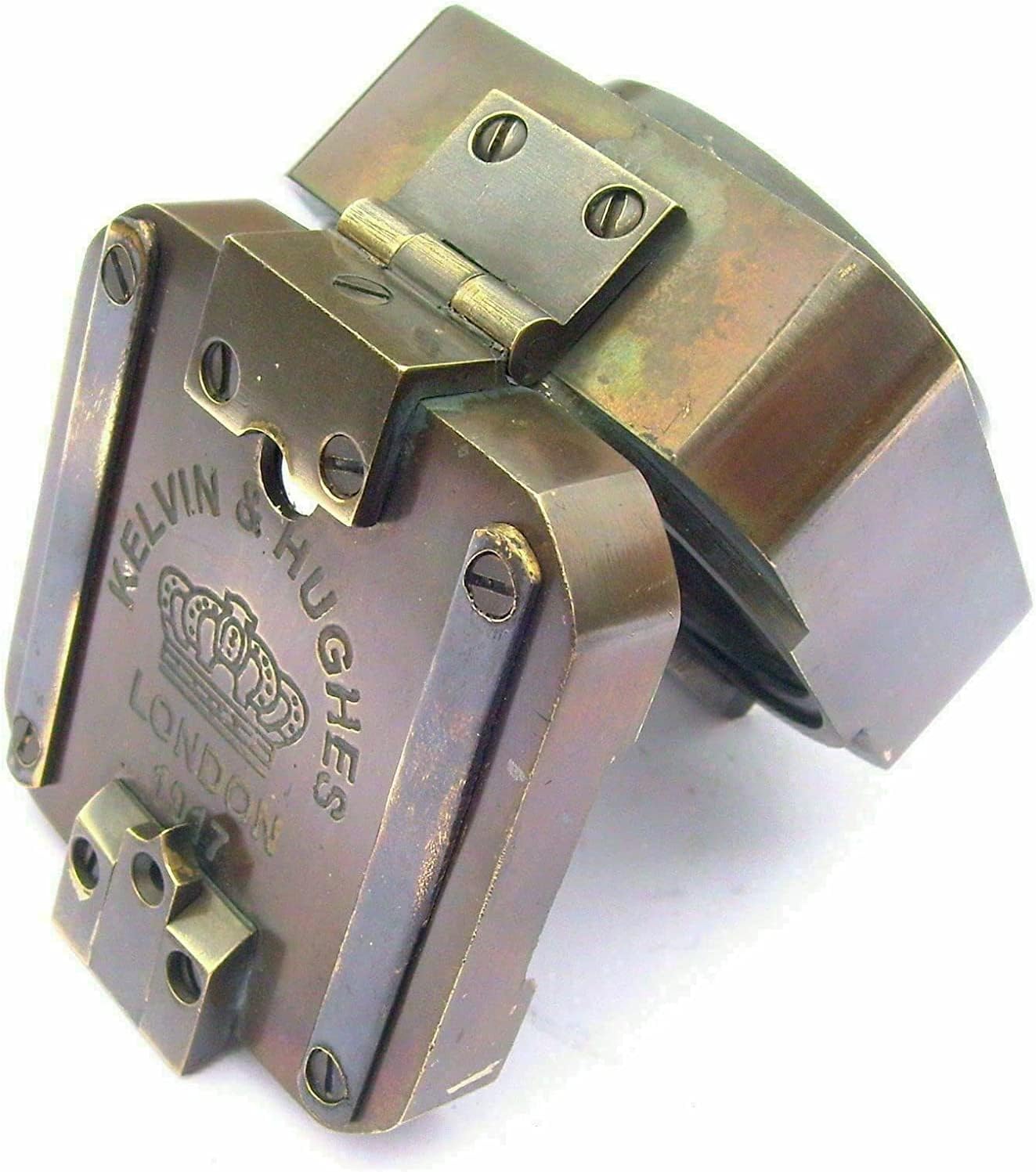 Portable Brass Compass Gift for Explorer or Engineer