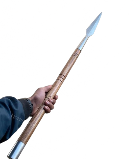 Hand-Forged D2 Steel Spartan Spear — 36”