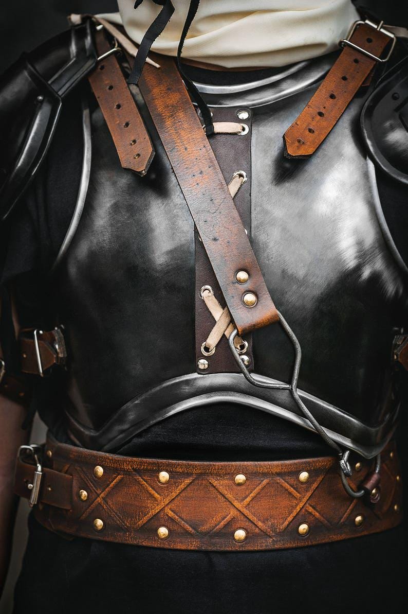 Close-up of anime-inspired Guts helmet – detailed steel craftsmanship