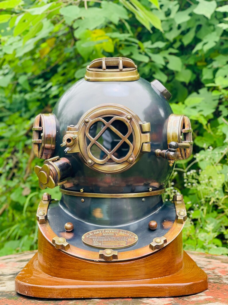 Antique brass finish Marine Diving Helmet ideal for collectors