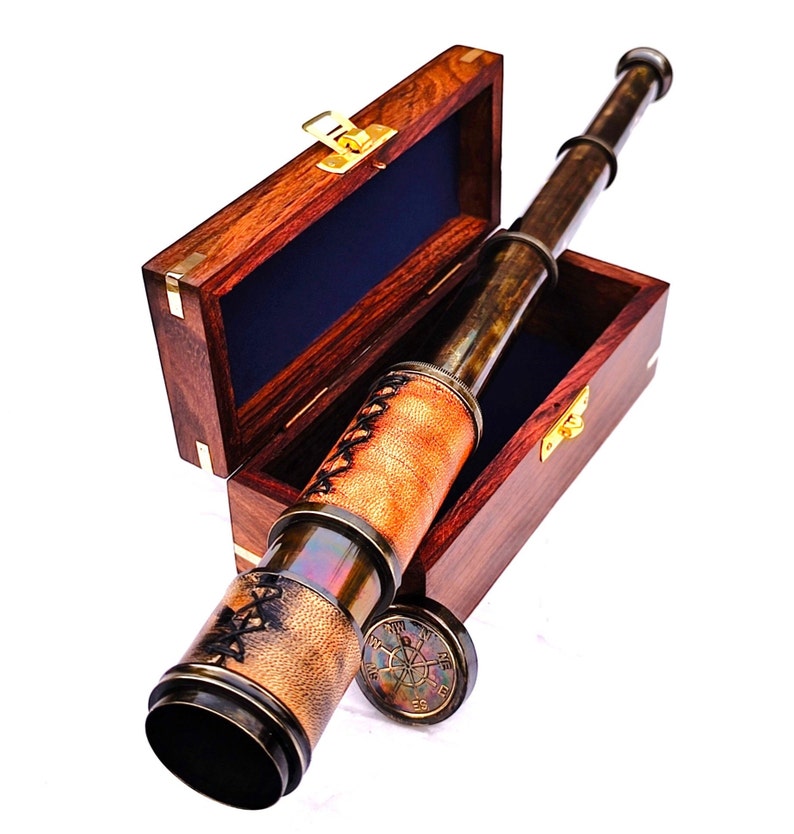 Antique Nautical Spyglass Telescope – Graduation Gift Idea