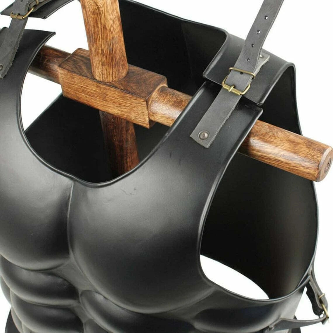 Close-up detail of handmade medieval armor craftsmanship by Artisans Hub