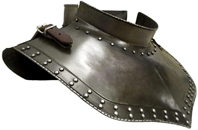 Main product view of Medieval Studded Gorget Armor for SCA LARP by Artisans Hub