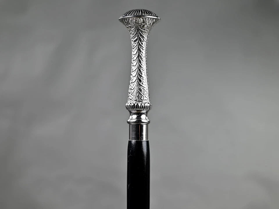 Brass Nautical wooden walking cane for men with brass handle on Indian rosewood