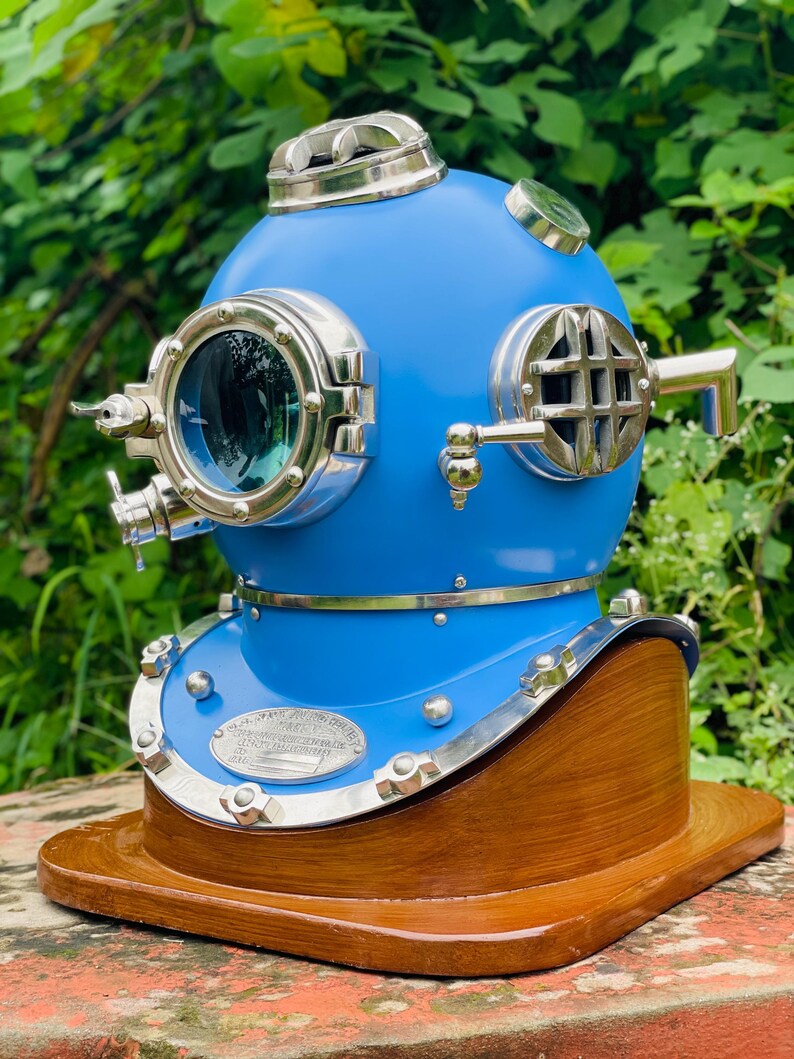 Collectible Oceanic Helmet perfect for vintage and nautical collections