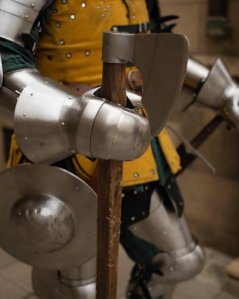 Custom LARP Costume Armor being worn – Full Body Medieval Armor