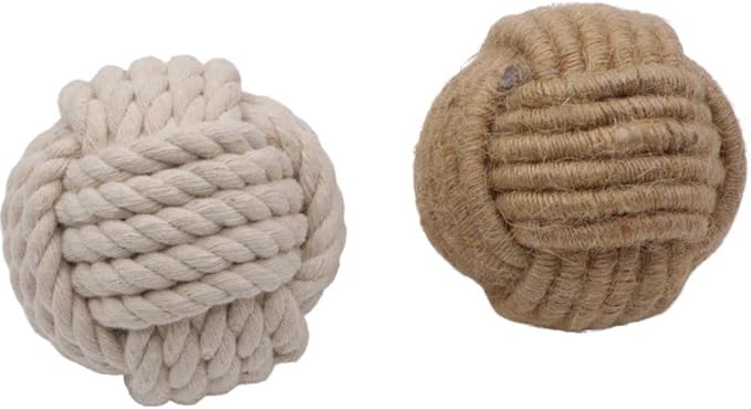 Artisan-crafted jute balls packaged as a decorative gift set by Artisans Hub