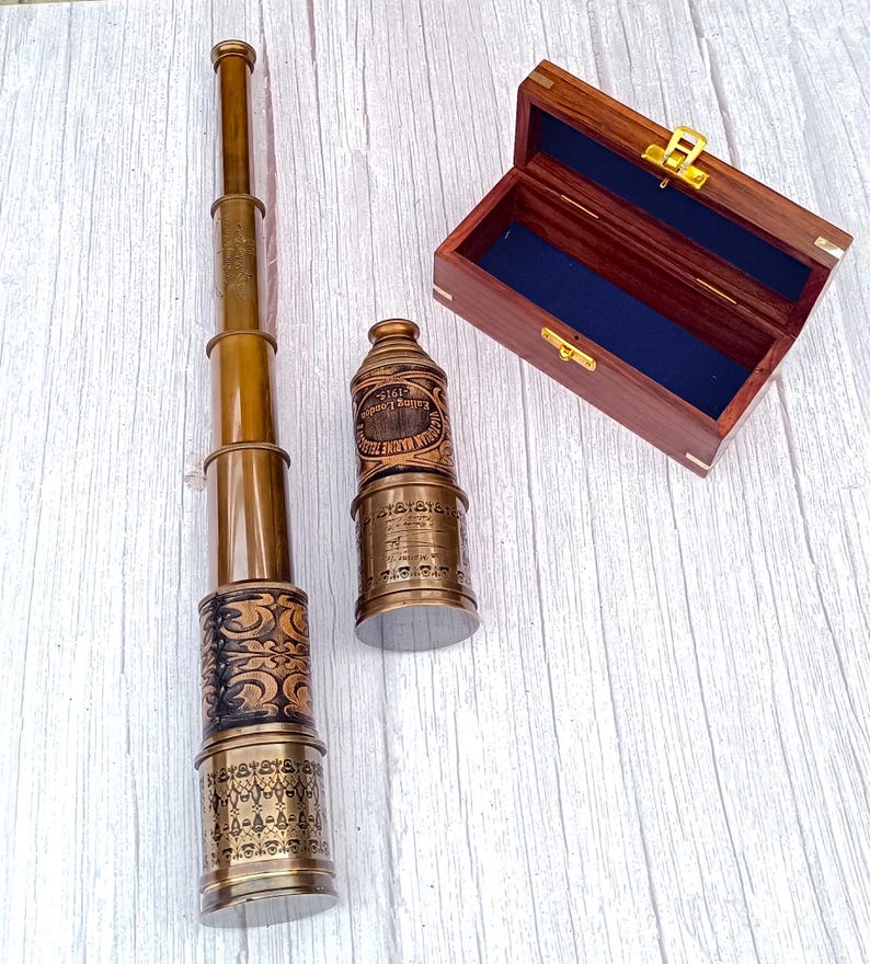 engraved-brass-telescope-fathers-day-anniversary-gift