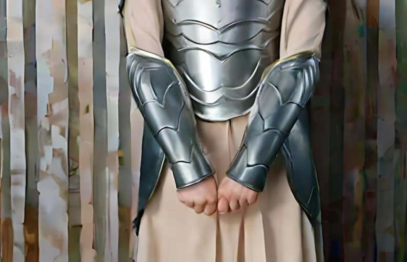 Female medieval armor Halloween gift and home decor armor set