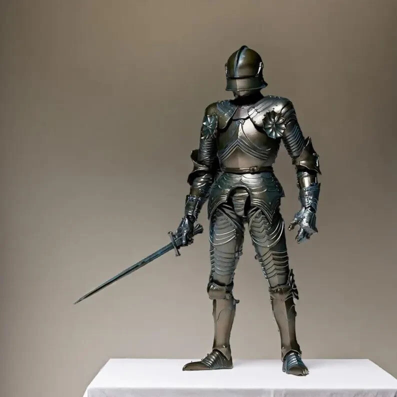 Main image of Medieval Gothic Knight Armor Suit – Full Body Wearable Combat Armor by Artisans Hub