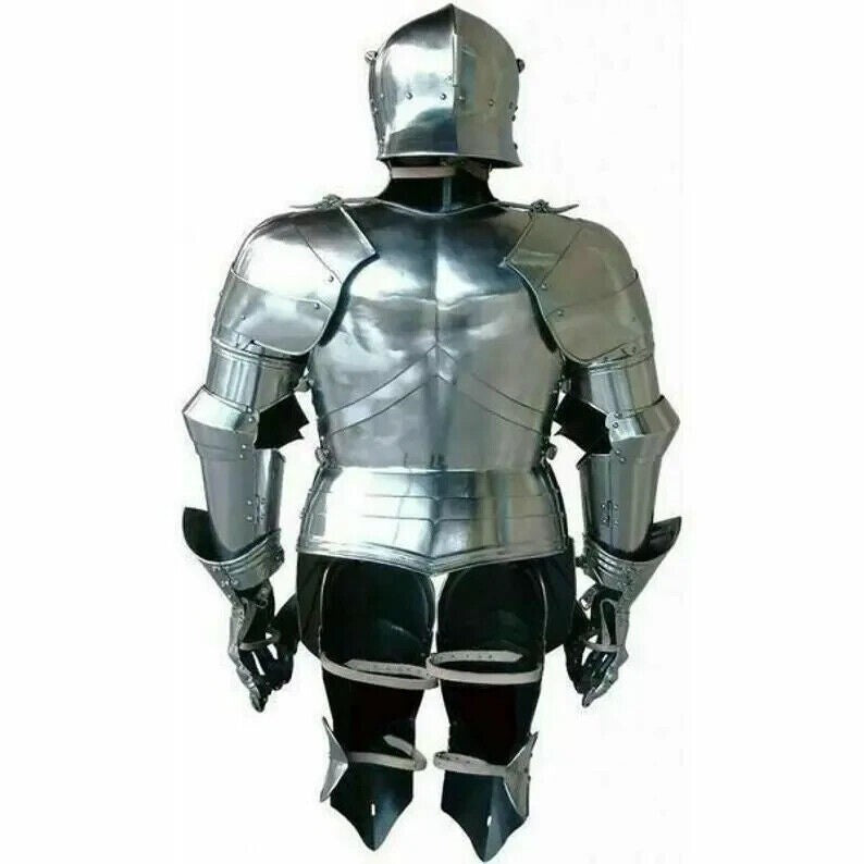 Back view of Gothic Full Body Armour – Adjustable and Wearable Knight Replica from Artisans Hub