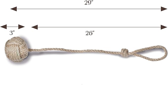 Hand-knitted natural jute rope tiebacks perfect for coastal and nautical decor