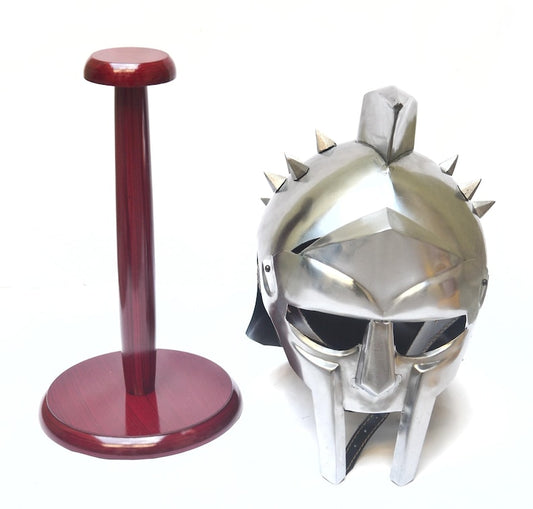 Maximus Gladiator Helmet, Spiked Cosplay Helmet for LARP & Renaissance