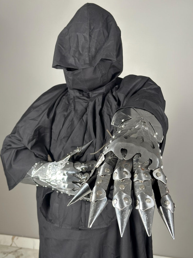 Nazgul Kostüm – Ringgeist-Roben & Hexenkönig Cosplay | Mittelalterliche Rüstung Halloween Outfit
