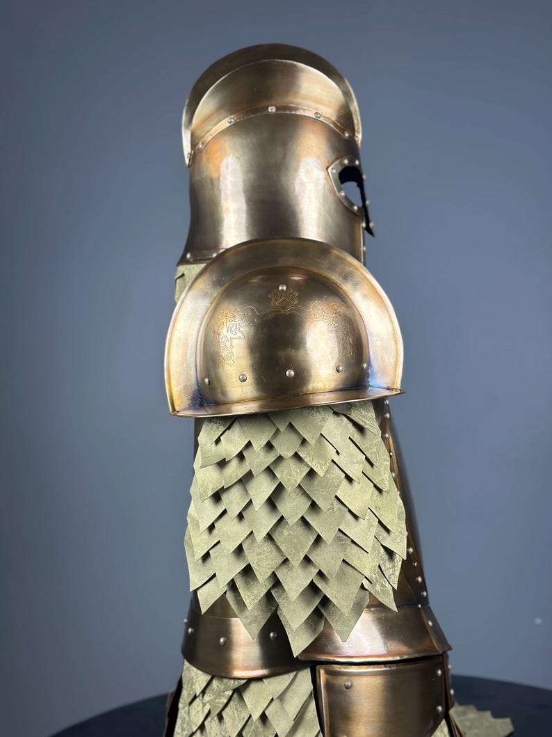 Rüstung der Königsgarde – Mittelalterlicher Ritter-Halbanzug | LOTR Cosplay-Kostüm | Handgefertigte Halloween-Rüstung | Bestes Geschenk für ihn