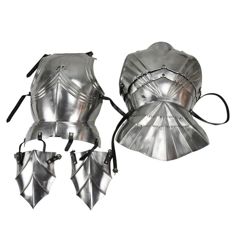 LARP and cosplay body armor set perfect for Halloween warrior costumes and medieval events