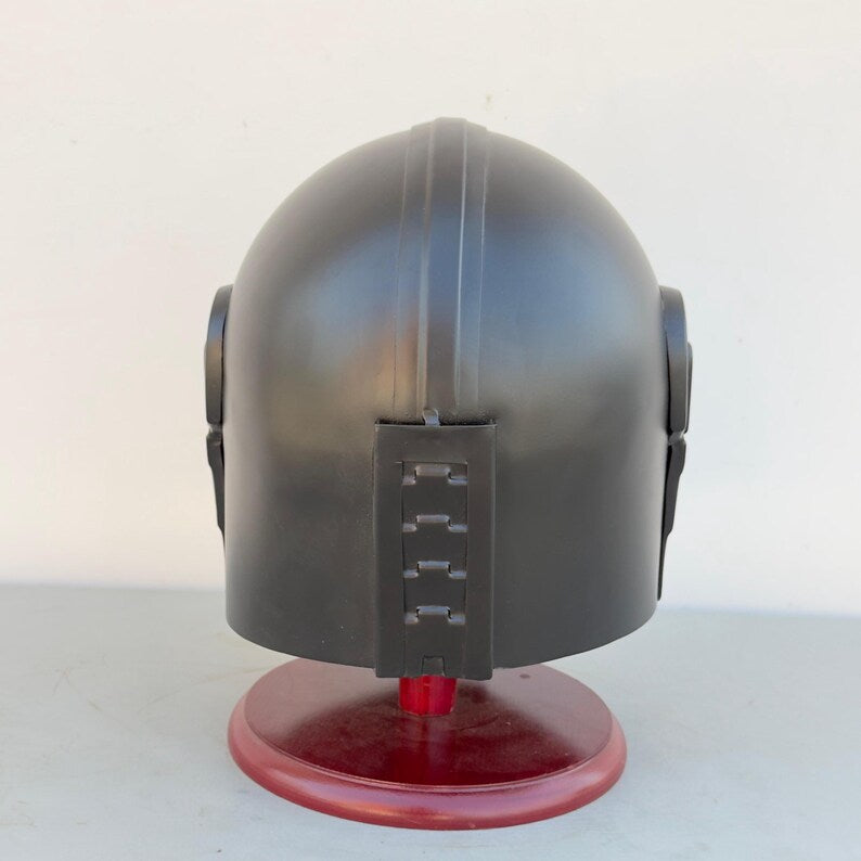Standard size Black The Mandalorian Helmet designed to fit most adult heads