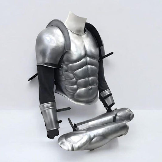 Medieval knight cosplay chest armor for LARP and Renaissance fair costumes