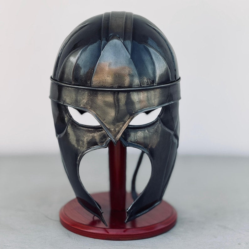 Medieval Norse Viking fantasy helmet made from durable 18-gauge steel
