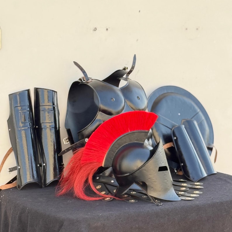 Spartan 300 shield with copper and black finish from Full Muscle Spartan Set