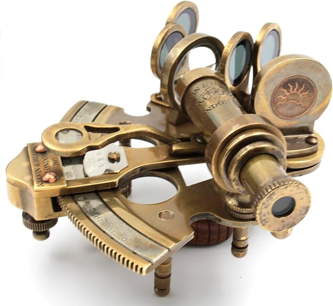 Vintage nautical sextant ideal as a unique gift for men and women