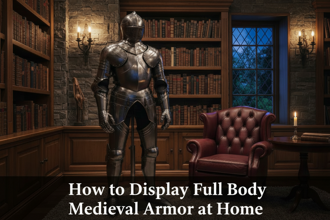 How to Display Full Body Medieval Armor at Home 