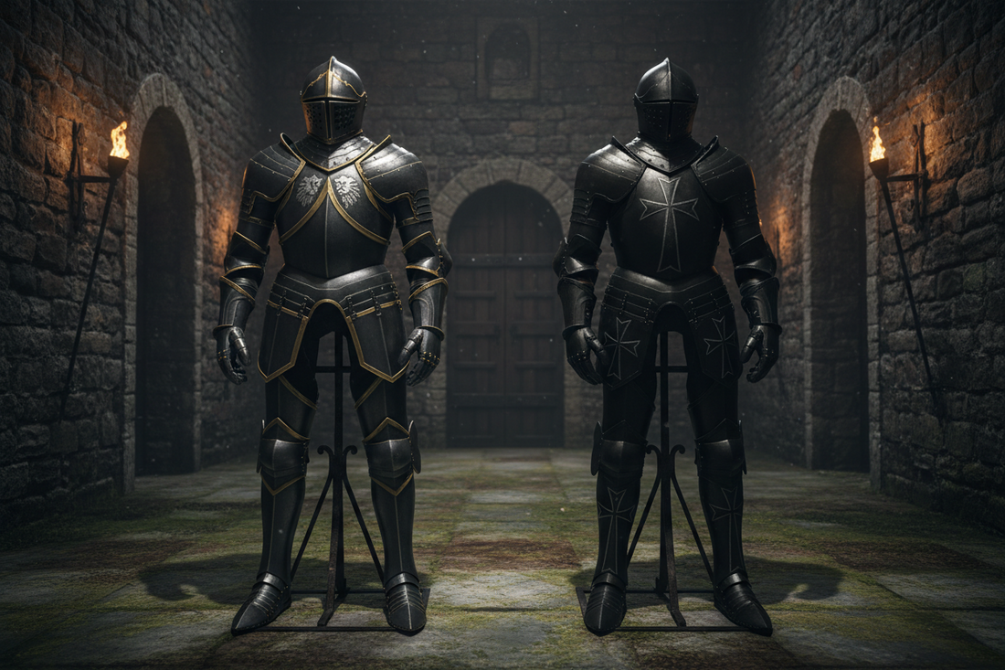Full Plate Armor Sets Explained: The History of Gothic Knight Suits and Black Knight Armor