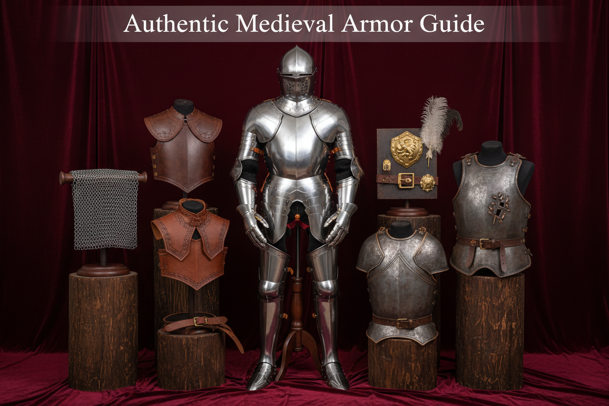 Medieval Armor for LARP & Cosplay | Handmade Knight Armor USA ...