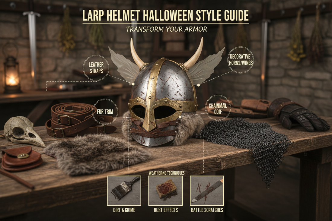 How to Style a LARP Helmet for Halloween: A Practical Guide for Viking and Medieval Costumes