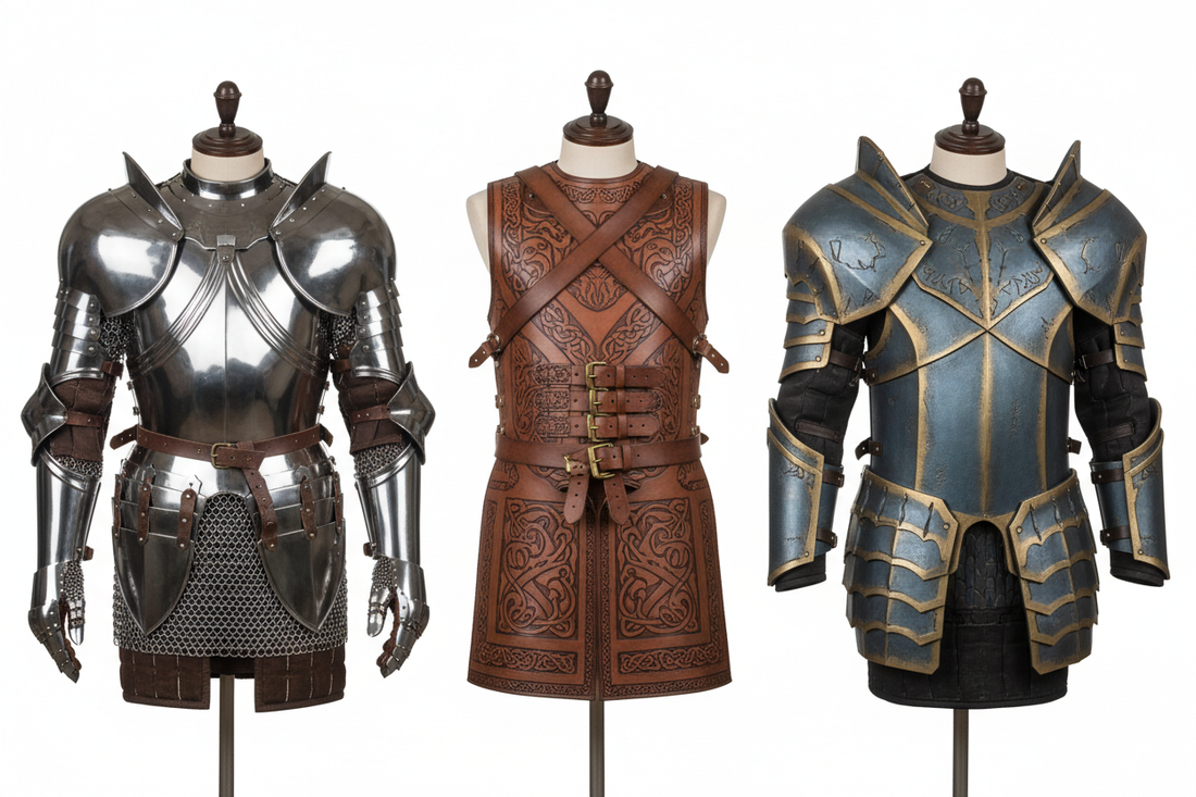 What’s the Best Material for Full-Body LARP Armor? Steel vs Leather vs Foam
