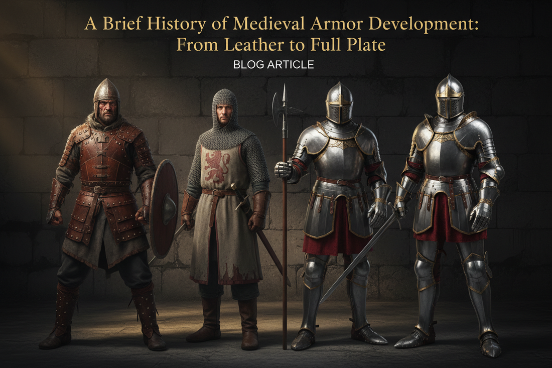 A Brief History of Medieval Armor Development: From Leather to Full Plate