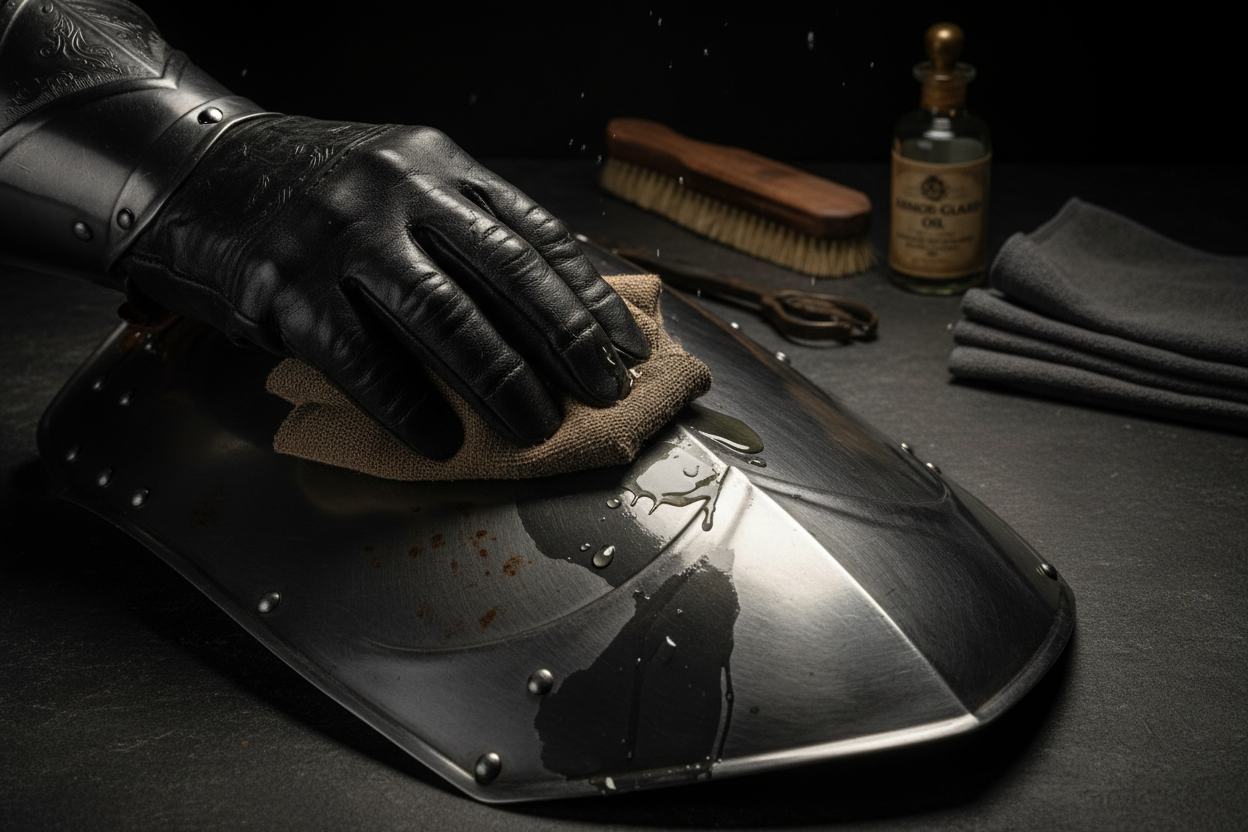How to Clean & Maintain Steel Armor to Prevent Rust – Artisans Hub