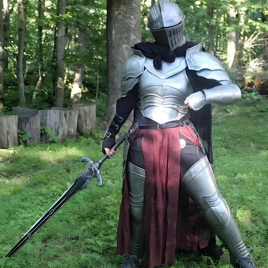 Female knight armor – Lady Elven Warrior full body steel medieval armor suit by Artisans Hub