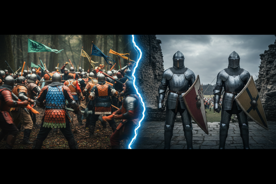 Armor for LARP vs Reenactment: What's the Difference and Which Do You Need?