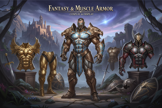 Fantasy & Muscle Armor for Cosplay, Stage & Decorative Display