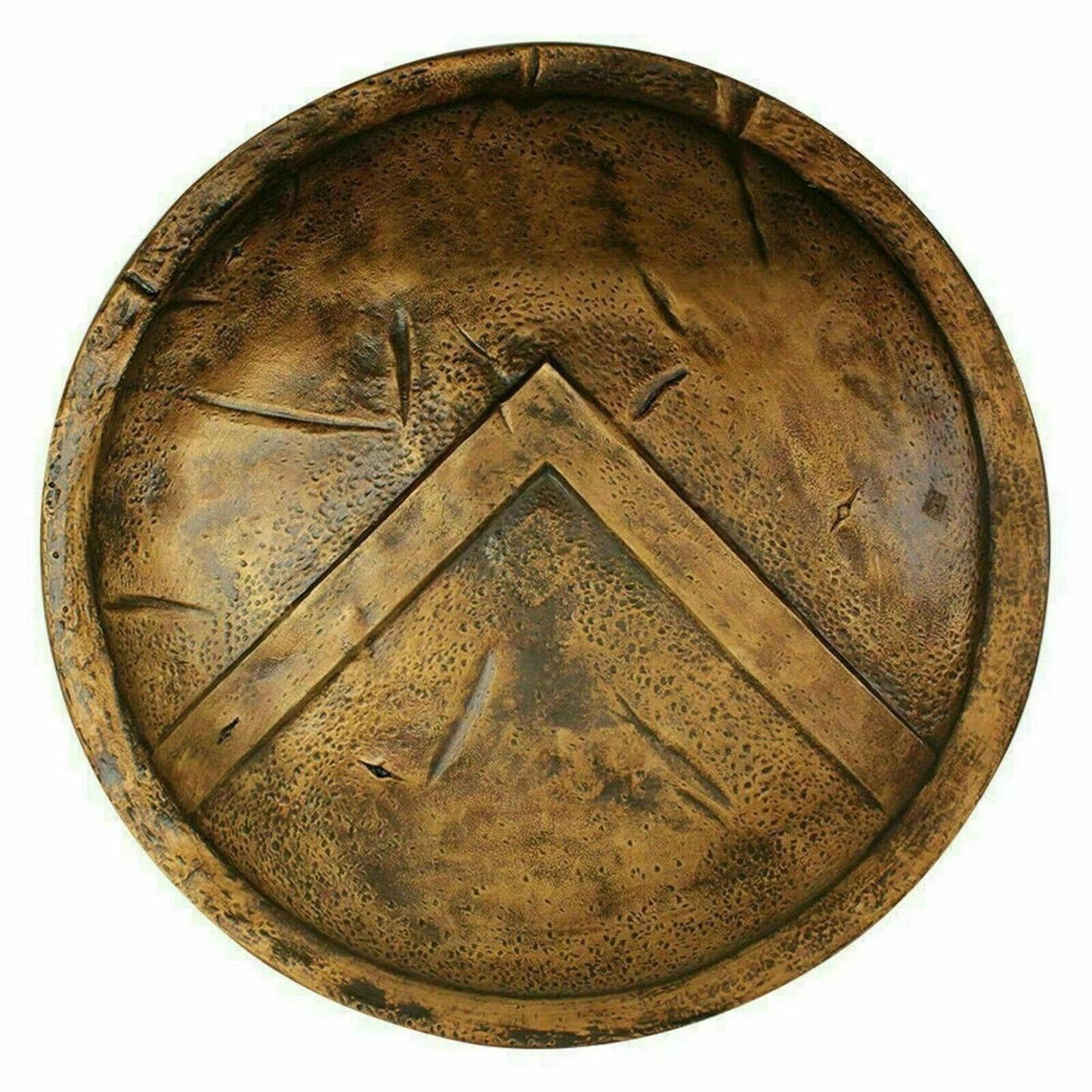 Front view of 36-inch 300 Movie Spartan Shield by Artisans Hub

