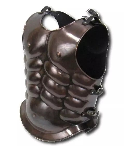 Artisans Hub medieval Roman muscle body armor with antique finish – iron reproduction for display or cosplay


