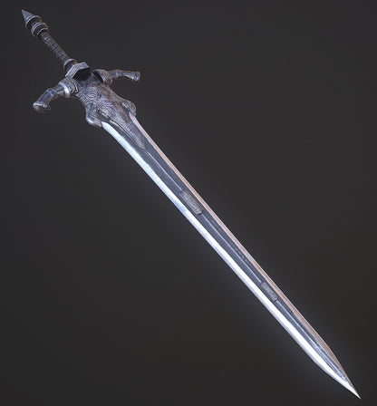 Full-size image of Knight Artorias Greatsword Replica – Handmade dark fantasy weapon by Artisans Hub

