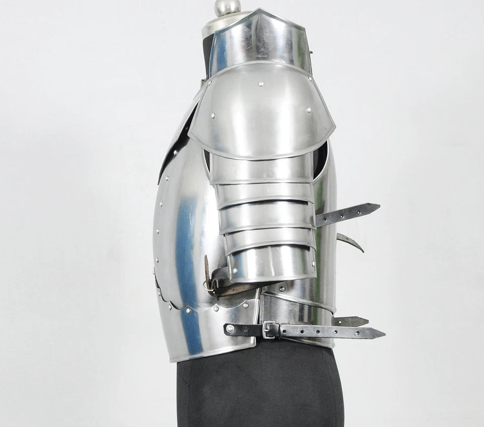 Authentic medieval cuirass for cosplay costume, Renaissance fairs, and fantasy roleplay