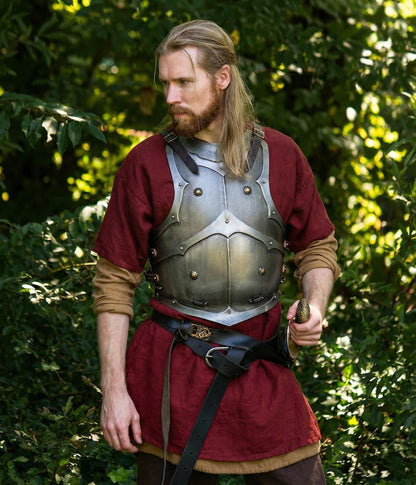 Barbuta Armor in Action | LARP Battle Ready Armor for Cosplay and Historical Reenactments
