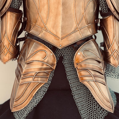  Custom fit option for Medieval Elven Cuirass Armor for perfect comfort