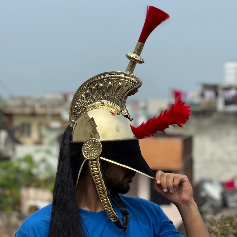 French Empire cavalry helmet used for LARP and cosplay events