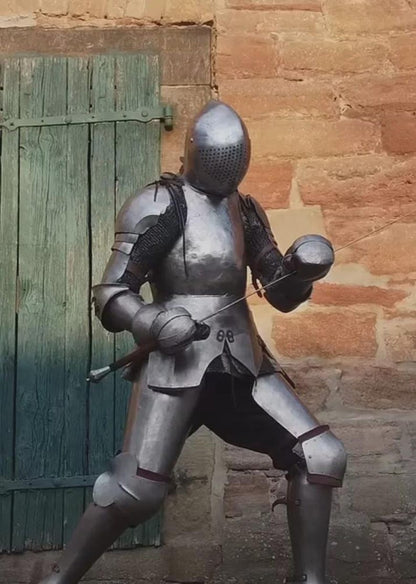 Full Medieval Knight Armor Set – Handcrafted Steel Armor