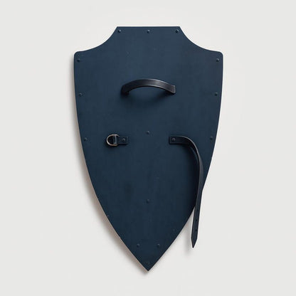 Functional Knight Armor Templar Shield made from 18 gauge steel with adjustable leather straps