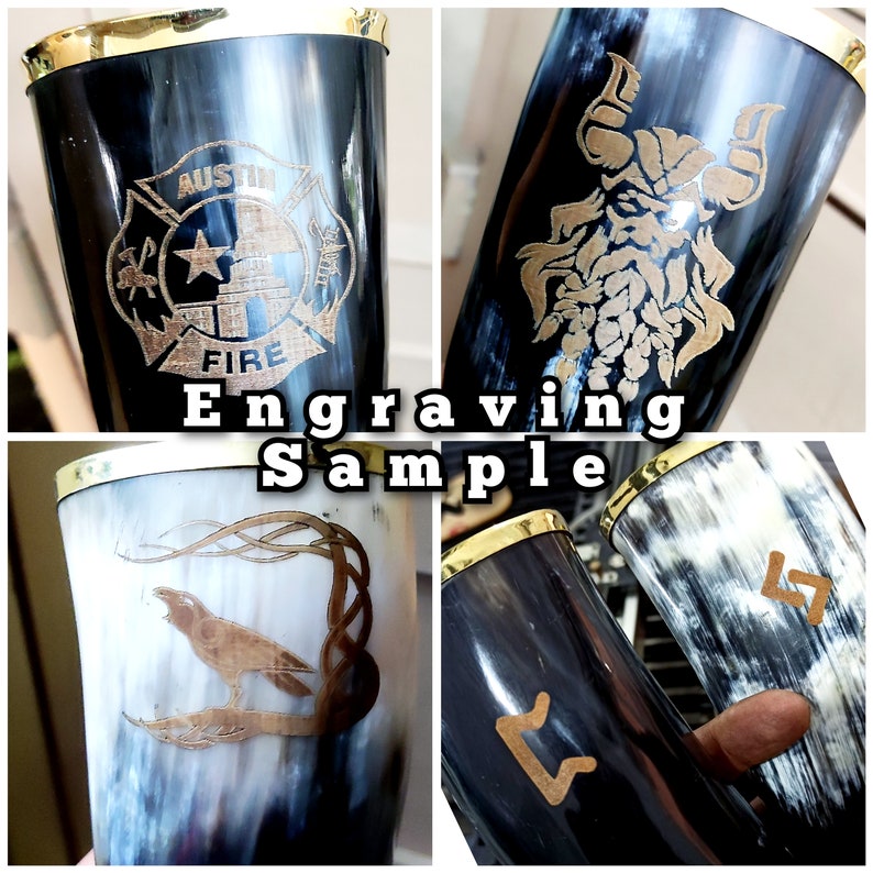 Gifts for Game of Thrones lovers – Viking horn mug with display stand