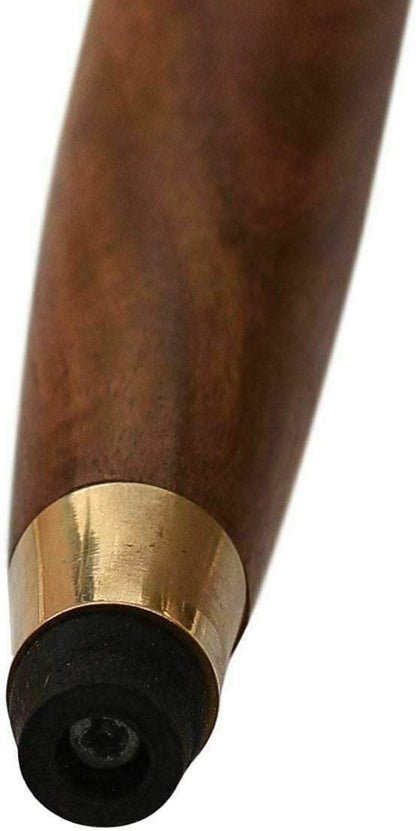 Gift quality mermaid handle antique brass walking stick, perfect collectible cane