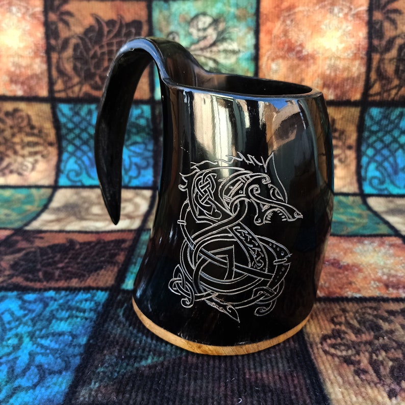 Unique gifts for Game of Thrones lovers – Handcrafted Horn Mugs set