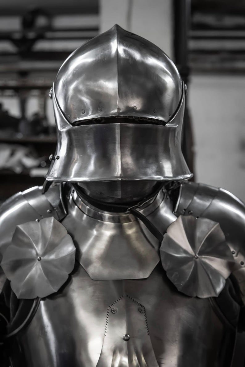 Gothic Knight Armor Cuirass and Faulds – Medieval Plate Armor