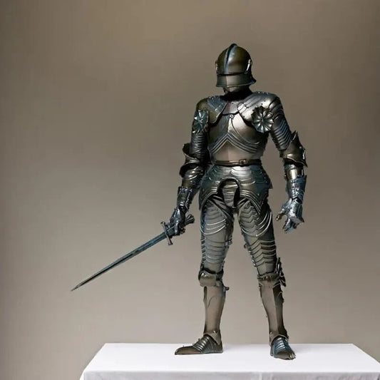 Main image of Medieval Gothic Knight Armor Suit – Full Body Wearable Combat Armor by Artisans Hub

