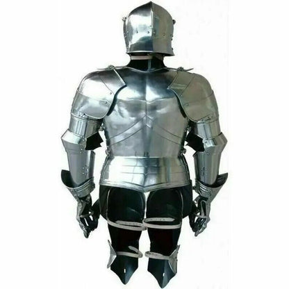 Back view of Gothic Full Body Armour – Adjustable and Wearable Knight Replica from Artisans Hub

